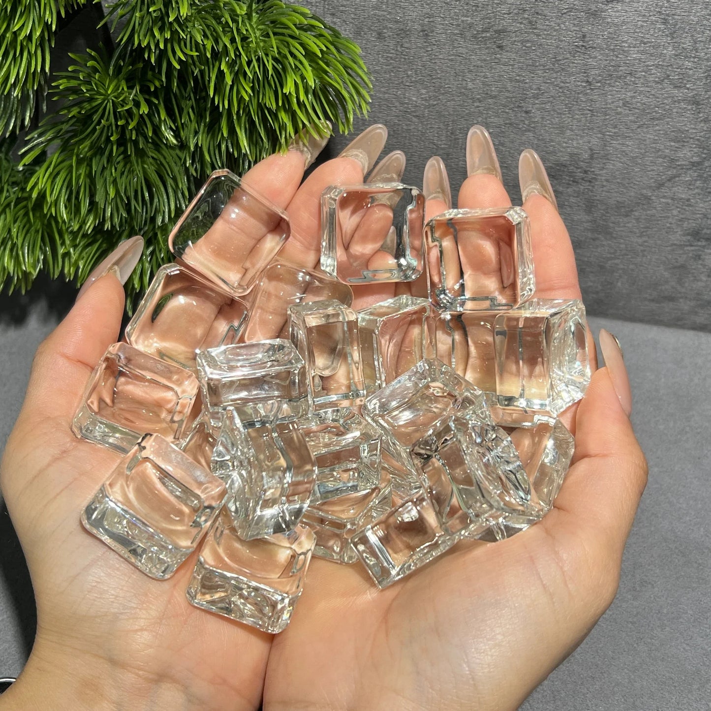 Transparent Glass Sphere Holder - Shop