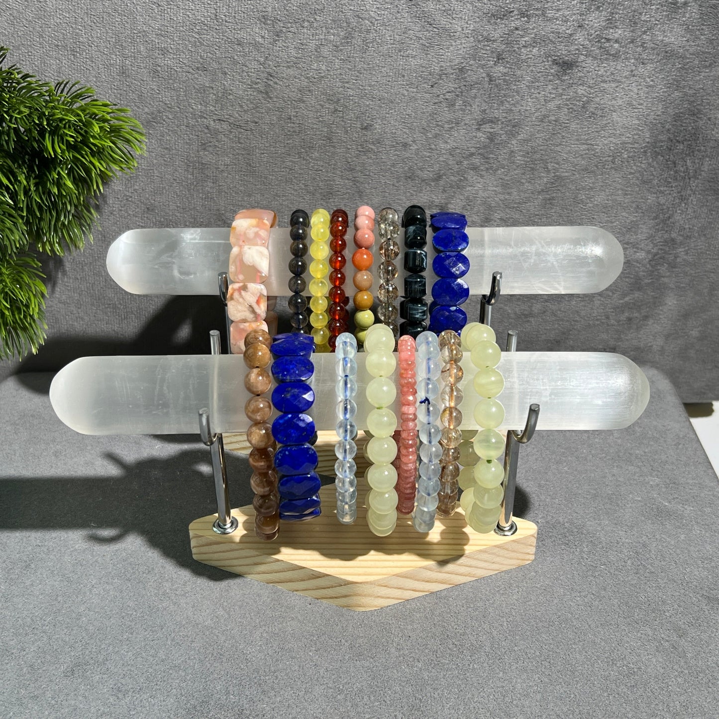 8inch Selenite Bracelet Holder - HQ