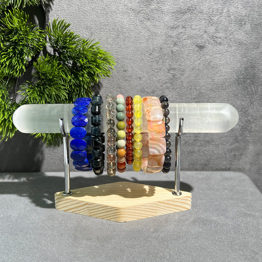 8inch Selenite Bracelet Holder - HQ